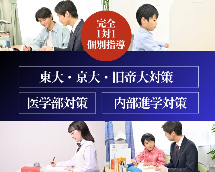 中高一貫校生専用オーダーメイドプラン