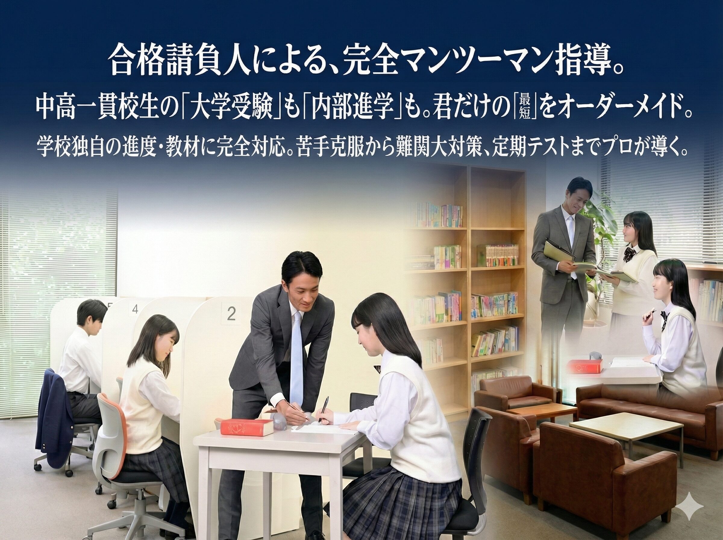 中高一貫校生専用オーダーメイドプラン
